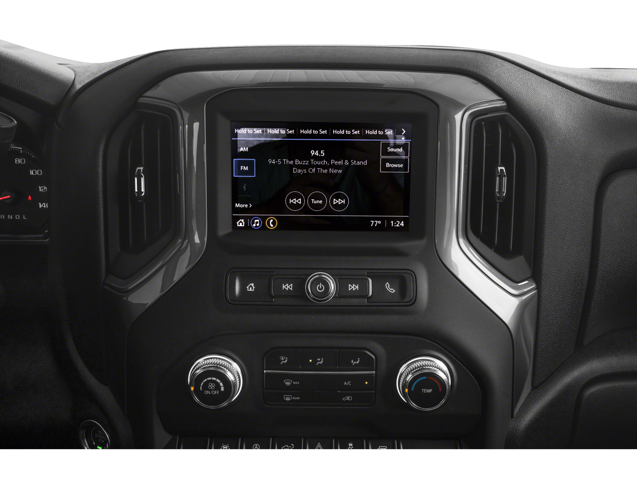 2024 GMC Sierra 1500 4WD Double Cab Standard Box Elevation with 3VL